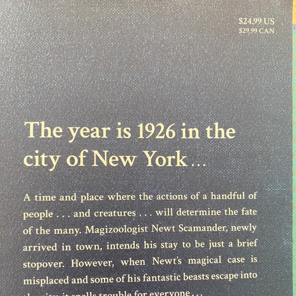 JK Rowling “Fantastic Beasts & where to find them” hardcover. 1st edition - Picture 4 of 7